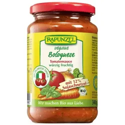 Rapunzel Tomatensauce Bolognese  vegan  mit Soja bio
