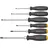 PB SWISS TOOLS Schraubendreher-Satz 6-teilig Schlitz/PH Schlagkappe
