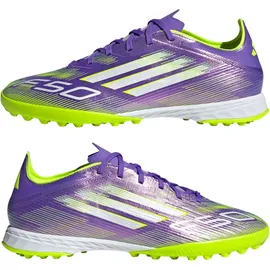 adidas F50 Pro TF Herren Purple Rush/Cloud White/Lucid Lemon 41 1/3