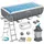 BESTWAY Rahmen-Gartenpool 404 x 201 x 100 cm inkl. Filterpumpe