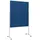 Magnetoplan Moderationstafel 120 x 150 cm blau/weiß