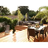Garapa Terrassendielen, 21x145 mm, KD, glatt/glatt