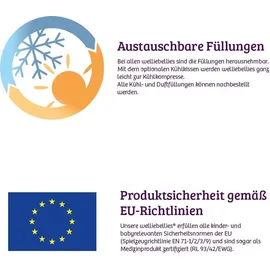 WELLIEBELLIES Wärmestofftier Katze groß