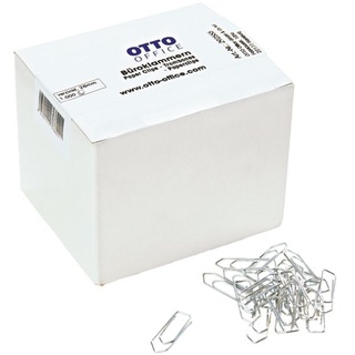 OTTO Office Büroklammern 26mm, silberfarben, 1000 Stück silber