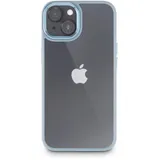 Hama Cam Protect Cover Apple iPhone 15 Plus Blau, Transparent