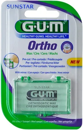 Gum Orthodontisches Wachs Mit Minzgeschmack 1 Stück (724)