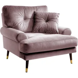 trends by hg »TOKIO« in Microfaser mit hochwertigem Holz/Metallfuß