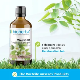 Bioherba Weissdorn Crataegus monogyna Tropfen Tinktur 50 ml