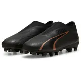 Puma Ultra Match Ll FG/AG Jr - puma black/copper rose, Größe:4.5