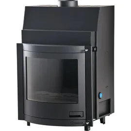 Aquaflam 25 Panorama Stahl Schwarz/Abdeckplatte nicht angegeben