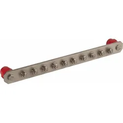 Potentialausgleichschiene 10rndl V2A n.Klemme V2A Aufb_fix