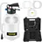 Vevor Handpumpe Ölabsaugpumpe Ölpumpe Absaugpumpe 10 L, Ölfluidextraktor Handpumpe 9,91 x 5,59 x 14,99 cm, Umfüllpumpe Saugpumpe Flüssigkeitsextraktoren mit 14 gängigsten Adapter, Ölpumpen-Set