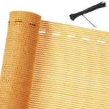 DETEX Balkonsichtschutz Beige 1,4x10m