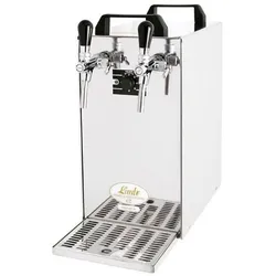 Zapfanlage - Kontakt 40 Bierzapfanlage 2-leitig Trockenkühler, Durchlaufkühler 50 Liter/h, Green Line