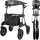 lösch reha Premium Outdoor Rollator Tabas Silber S/M