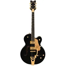 GRETSCH Synchromatic Falcon Hollow Body SC Bigsby EB Black - E-Gitarre