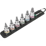 WERA Belt C 3 TORX HF Zyklop Bitnuss-Satz TORX mit Haltefunktion, 1/2"-Antrieb, 6-teilig
