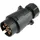 as - Schwabe Camping Stecker 7-polig – 12 V Anhänger-Stecker für Outdoor & Caravan – Adapter DIN 1724 mit Schraubanschluss – Wohnwagen & Wohnmobil Zubehör – IP44 – Made in Germany – Schwarz, 60462