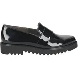 Paul Green Slipper & Mokassin 1037-004, Lack/Brush, Schwarz, Damen EU 8/42 - 42 EU