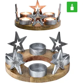 Marrakesch Orient & Mediterran Interior Adventkranz Weihnachtsdeko Kerzenständer Demali