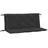 vidaXL Bankauflage 120 x 50 x 7 cm schwarz 2 St.