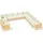 vidaXL Garten-Lounge-Set 11-tlg. beige