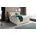 Boxspringbett 190cm Bezug 100 Polyester Bezug 100 Polyester Boxspringbett mit mit in in 3 Breiten