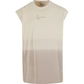 Karl Kani Signature Gradient Sleeveless T-Shirt beige M