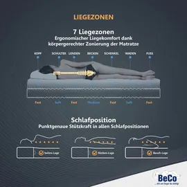 Beco Komfortschaummatratze Double Deluxe 100 x 200 cm H2