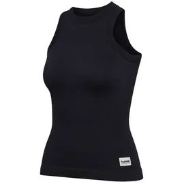 hummel Pulse Seamless Rib Damen Tanktop, schwarz - M