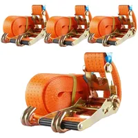 Baumarktplus 4x Profi Ratschen Spanngurt Spanngurte Zurrgurt 2-tlg 8m