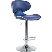 CLP Barhocker Las Vegas V2 blau chrom