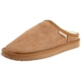 Reissner Lammfelle Engel Pantoffel Hausschuh Island aus Merino Lammfell Camel Grösse 48 - 48 EU