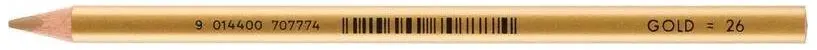 JOLLY Buntstift Supersticks Delta Einzelstift Gold