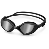 Aqua Speed Schwimmbrille Zenith Schwimmmaske verspiegelt schwarz – Antibeschlag & UV, Weiche Ränder & flexibles Material – kein Drücken, kein Rutschen schwarz