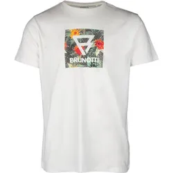 BRUNOTTI Herren Shirt Jahn-Logosquare Men T-shirt, Snow, S