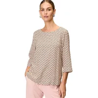 Zero Bluse mit grafischem Druck BlackCream,38 | 38