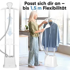 Clatronic Stand-Dampfglätter TDC 3809 weiß