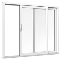Hebeschiebetür Kunststoff, aluplast IDEAL HSTplus Basic, Weiß, zweiteilig, 2010 x 2010 mm oder nach Maß konfigurieren