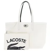 Lacoste Anna Seasonal Shopping Bag Croco Emboss