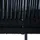 Estexo Gartenstuhl Lounge Stuhl 2er Set Gartensessel 56 x 76 x 56 cm schwarz