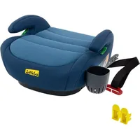 Jovikids OHHO+ ISOFIX Kinderaufpolster, ECE R129, für Gruppe 2/3 (ca. 15–36 kg), mit verdickter Stoffpolsterung, ISOFIX-Adapter, leicht zu waschen und einem Getränkehalter, Ozeanblau