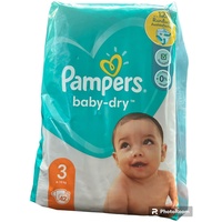 Pampers Baby-Dry Windeln Größe 3  6-10Kg 2x42 Stück bis zu 12h Auslaufschutz NEU