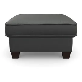 Home Affaire Hocker 1 Stk. tlg. mit Federkern und Stauraum 75 x 47 x 65 cm Grau