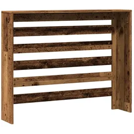 vidaXL Heizkörperverkleidung Altholz-Optik 104x20x82 cm Holzwerkstoff - Braun