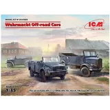 ICM Wehrmacht Off-road Cars (Kfz1,Horch 108 Typ 40, L1500A) 1:35