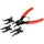 Silverline Sicherungsringzange 5 tlg 160 mm