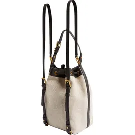 Ted Baker Schultertasche Tashah Belt Detail Canvas Herringbone Shoulder Bag Brn-Choc