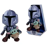 Star Wars Mandalorian Bär 25 cm Blau
