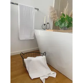 ZOLLNER Frottier Handtuchset 70 x 140 cm weiß 2 St.